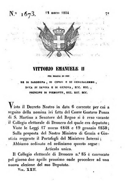 Raccolta degli atti del Governo di Sua Maestà il re di Sardegna